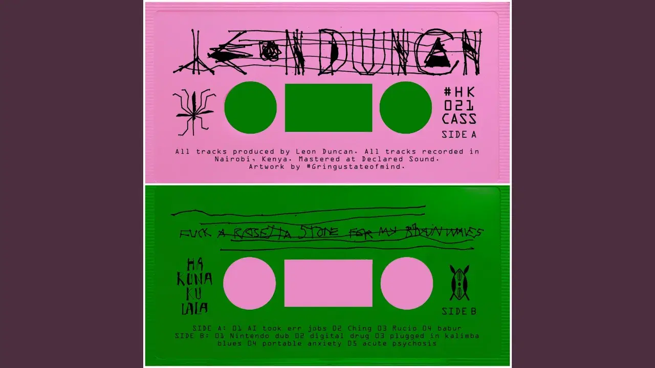 Fuck a rosseta stone for my brain waves - Leon Duncan