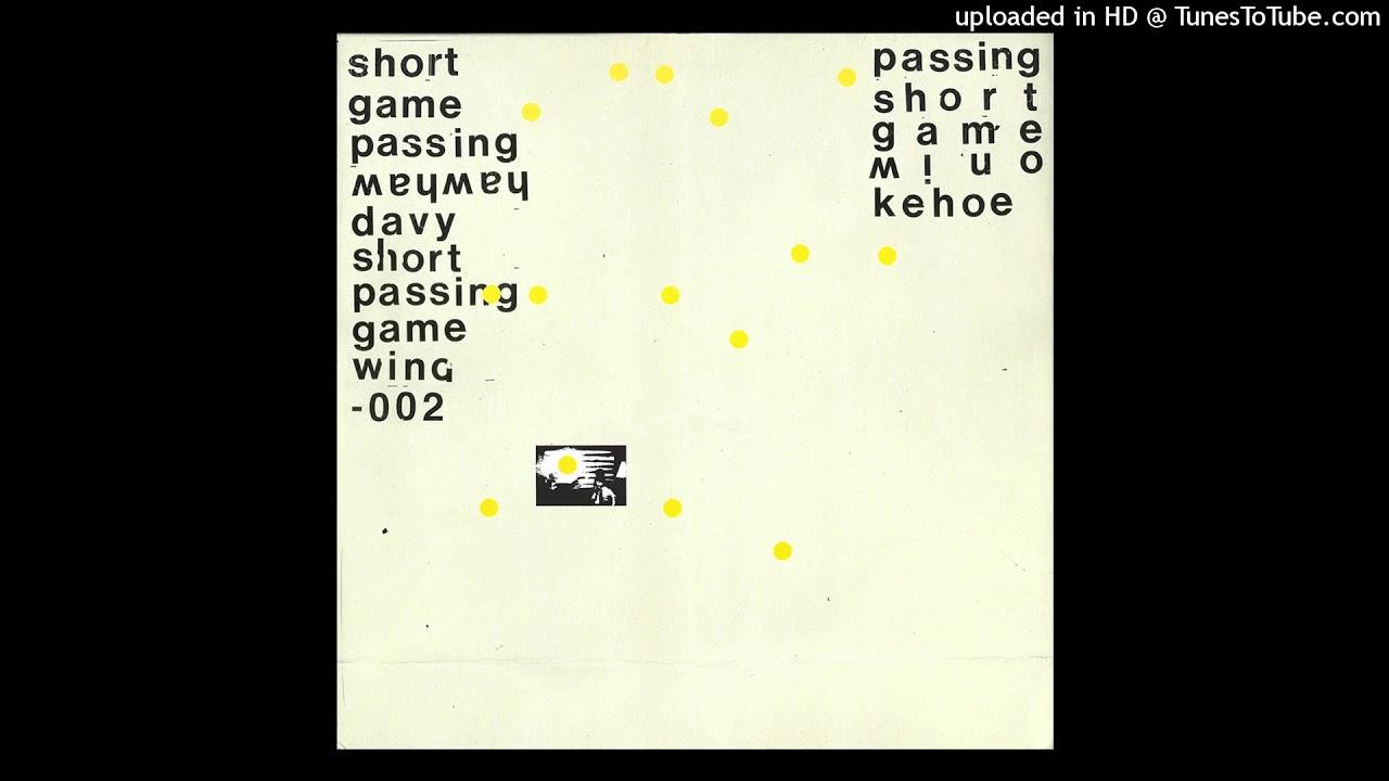 Short Passing Game - Davy Kehoe