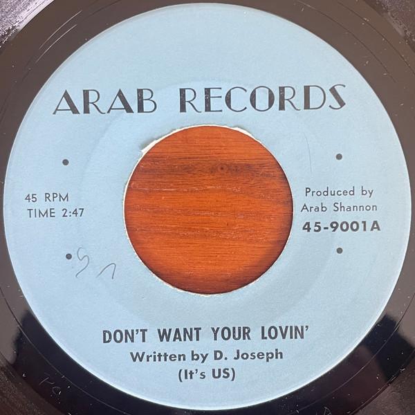 Don't Want Your Lovin' / I Can Find My Way - It's Us