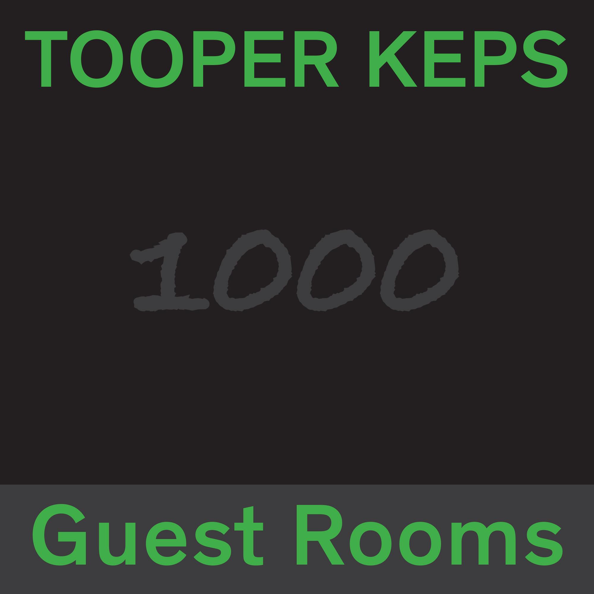 Tooper Keps: 1000 Guest Rooms - TRjj