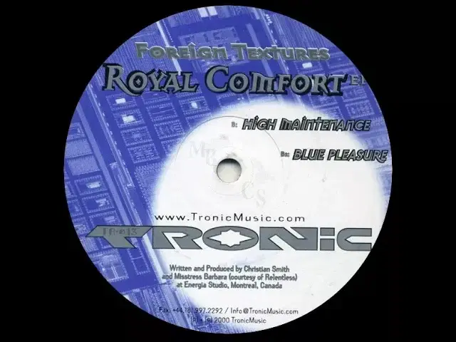 Royal Comfort EP - Foreign Textures