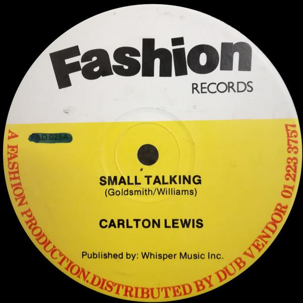 Soul Jazz Records Presents Fashion Records: Style & Fashion - Carlton Lewis