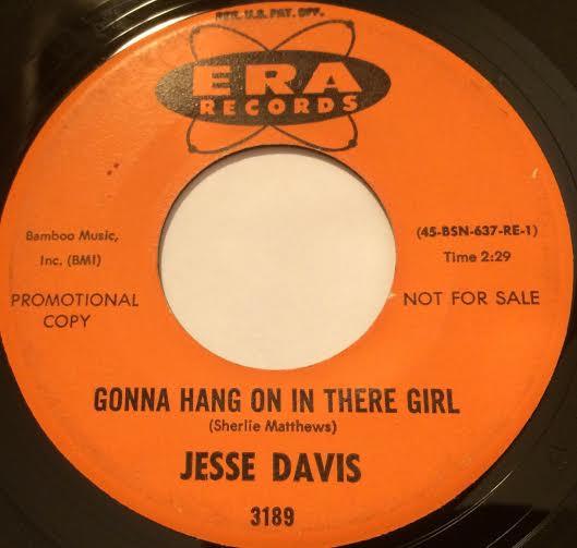 Gonna Hang On In There Girl - Jesse Davis
