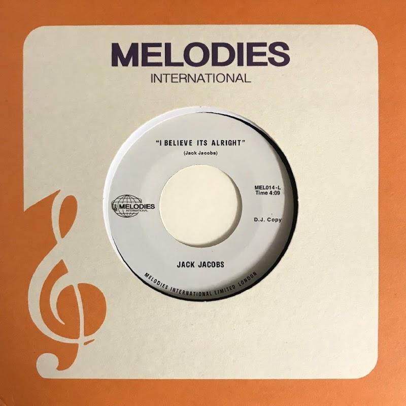 I Believe It's Alright - Jack Jacobs
