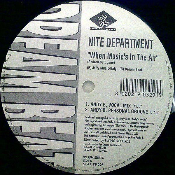 When Music's In The Air - Nite Department