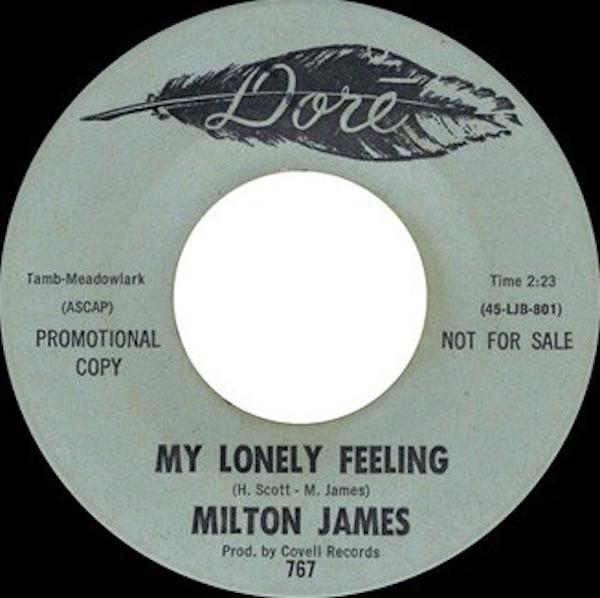 My Lonely Feeling - Milton James
