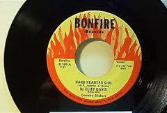 Hard Hearted Girl / Rocky Road Blues - Cliff Davis