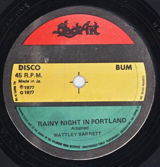 Open The Gate / Rainy Night In Portland - Watty Burnett