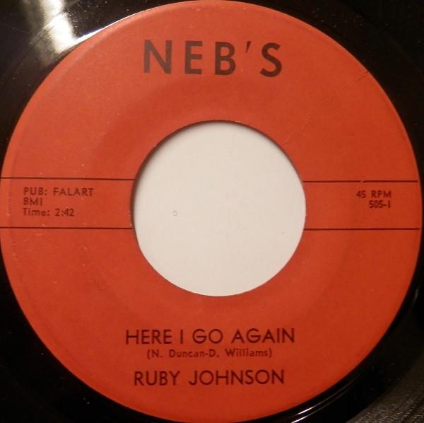 Here I Go Again / Jerk Shout - Ruby Johnson