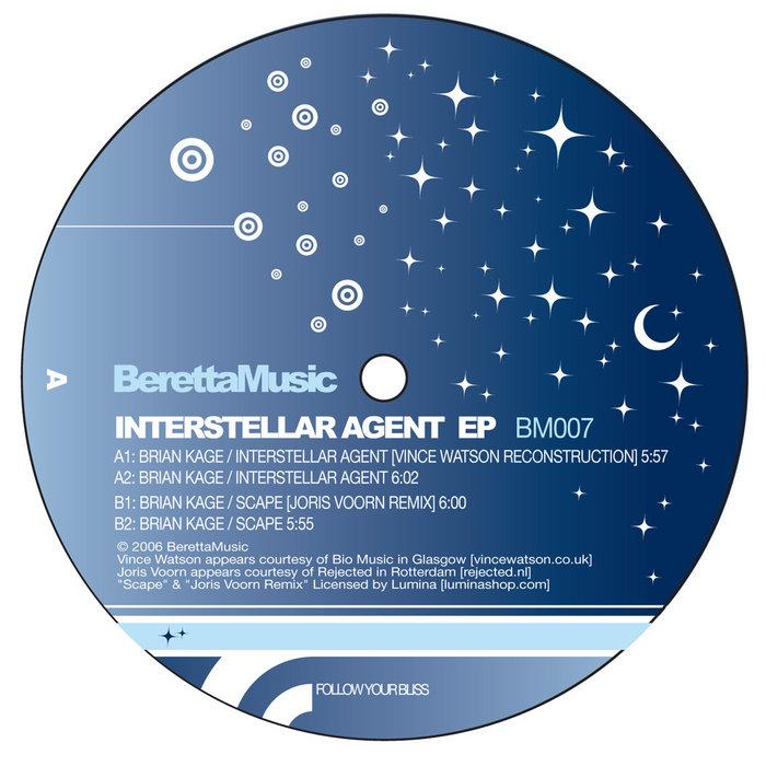 Brian Kage - Interstellar Agent EP - BM007 - Brian Kage