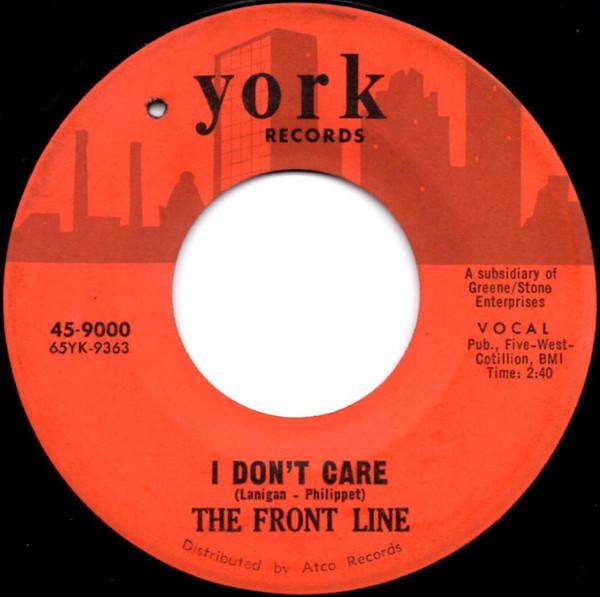 I Don't Care - The Front Line
