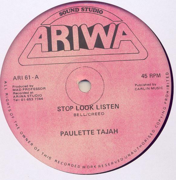 Stop Look Listen / The Joker - Paulette Tajah