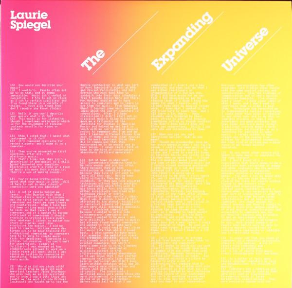 THIRD NOISE PRINCIPLE Formative North American Electronica 1975-1984 (Disc Two) - Laurie Spiegel