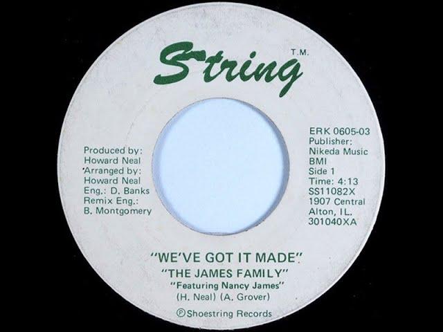 Eccentric Soul: The Shoestring Label - The James Family & Shoestring
