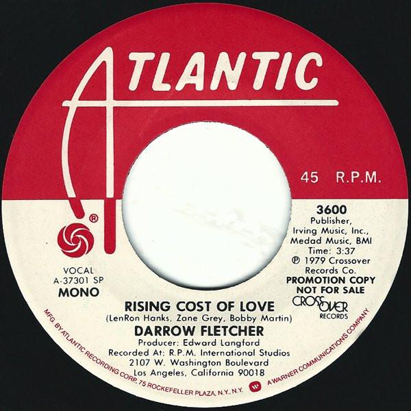 Rising Cost Of Love - Darrow Fletcher