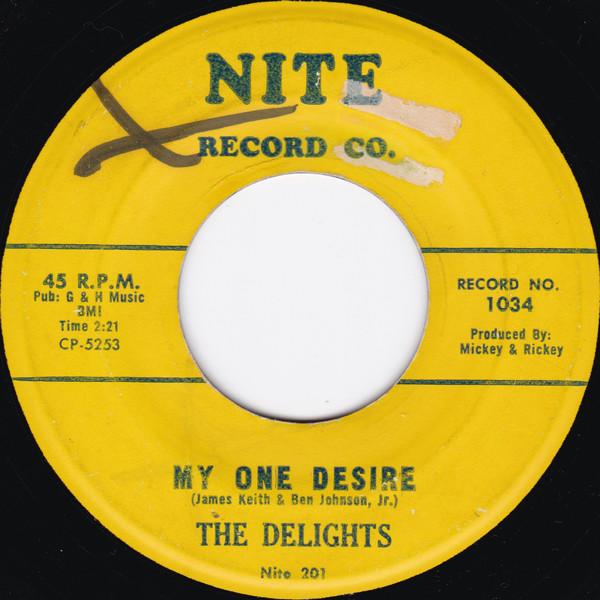 My One Desire / Please Take My Love - The Delights