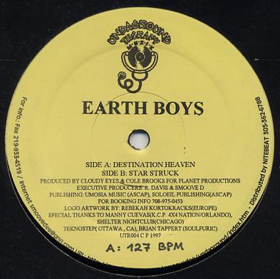 Destination Heaven - Earth Boys