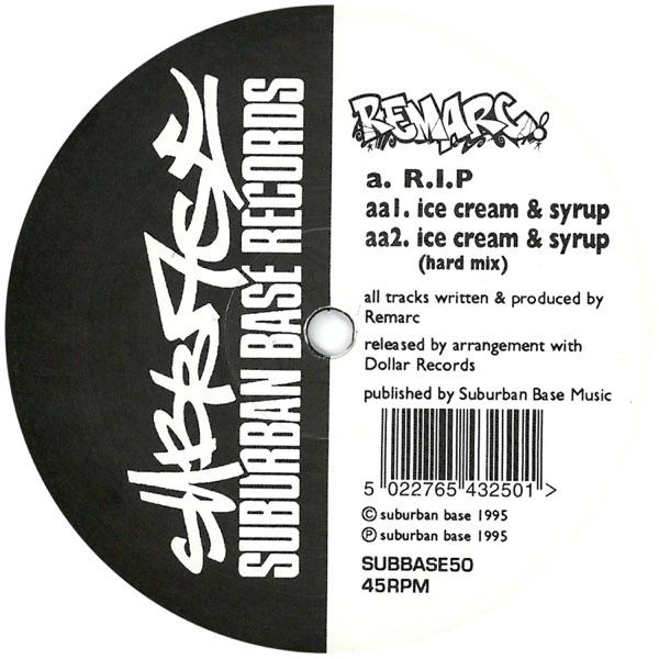 R.I.P. / Ice Cream & Syrup - Remarc