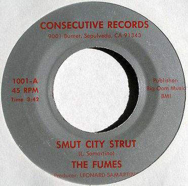 Smut City Strut 7" - The Fumes