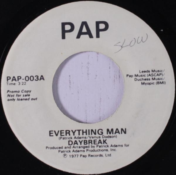 Everything Man / I Need Love - Daybreak
