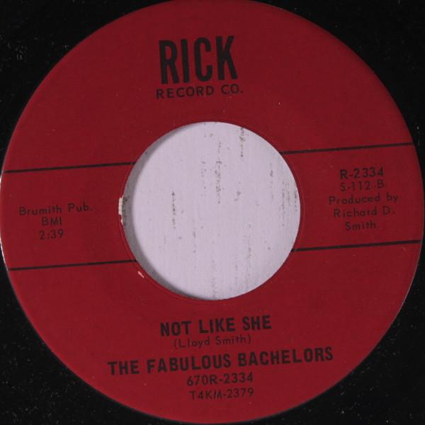 Walking The Dog / Not Like She - The Fabulous Bachelors