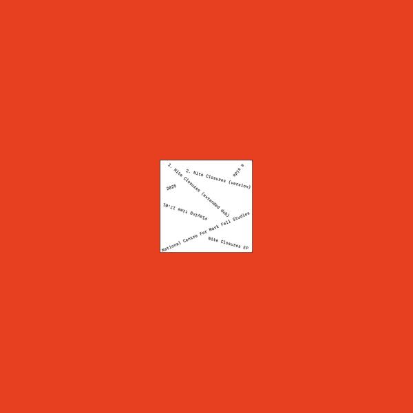 Nite Closures EP - Mark Fell