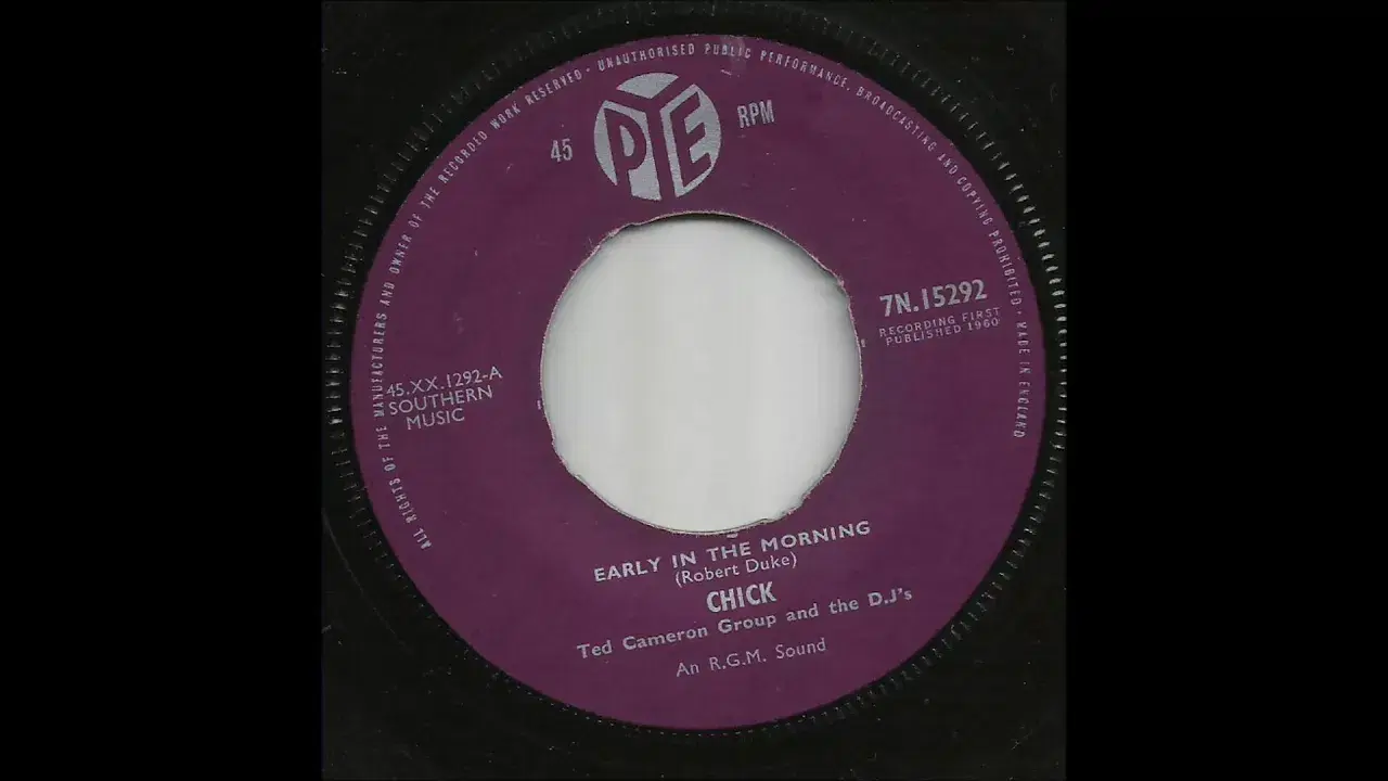 The Joe Meek Story - Volume 2: 1960-61 "Johnny Remember Me" - Chick With Ted Cameron Group & DJ's