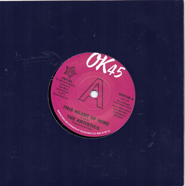This Heart Of Mine / I'll Come Running - The Artistics