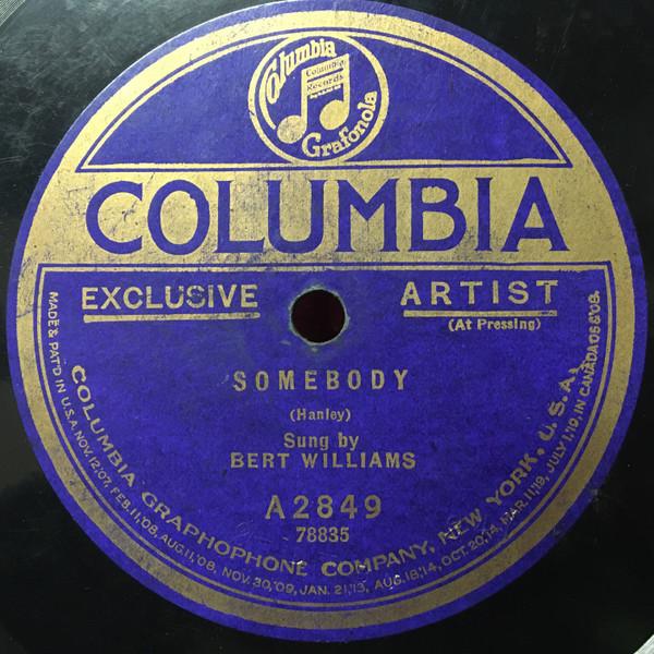 A Tribute To Black Entertainers #1 - Bert Williams