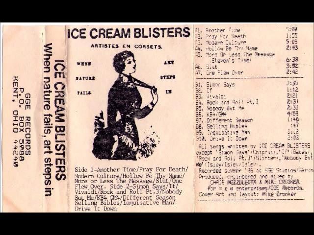 When Nature Fails, Art Steps In  - Ice Cream Blisters