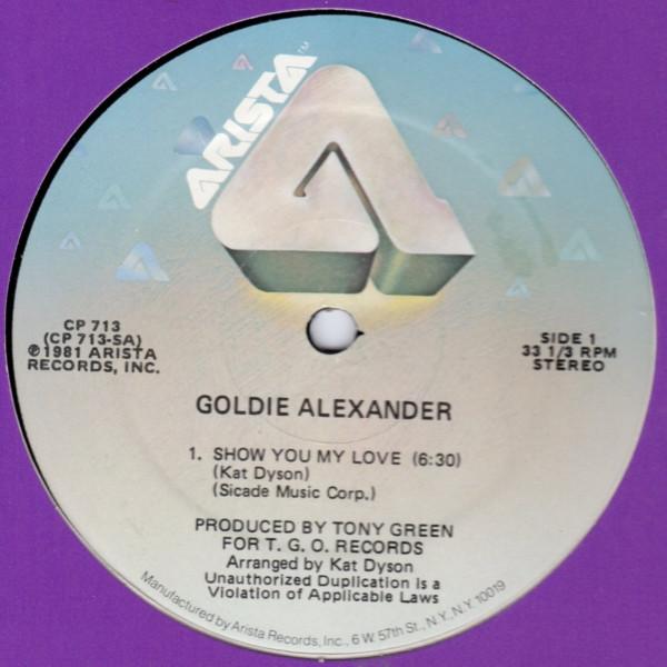 12" - Goldie Alexander