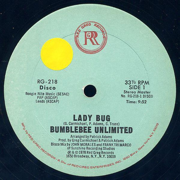 Red Greg - The Sounds Of Greg Carmichael - Bumblebee Unlimited