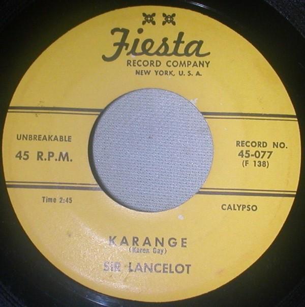 Karange / Mary Ann - Sir Lancelot