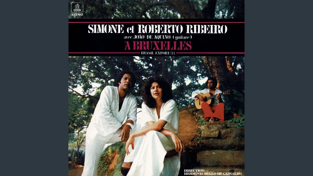 Simone Et Roberto Ribeiro Avec João De Aquino À Bruxelles - Brasil Export 73 - Simone