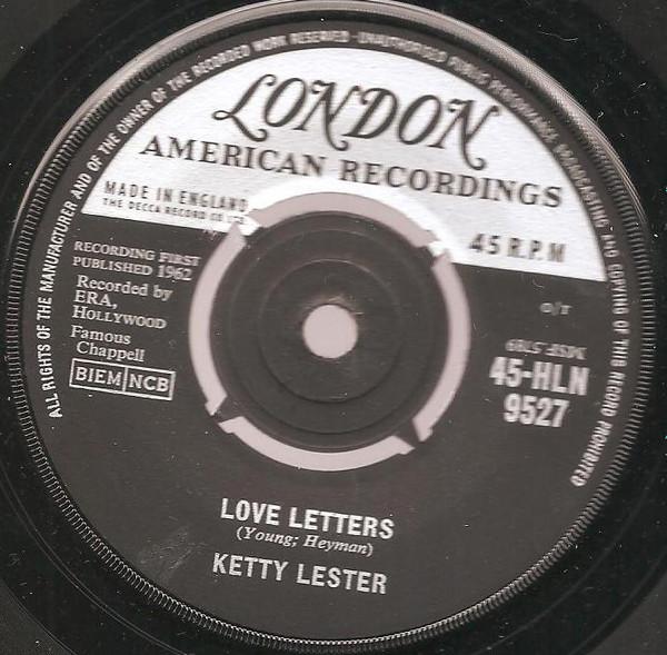 Love Letters / But Not For Me - Ketty Lester