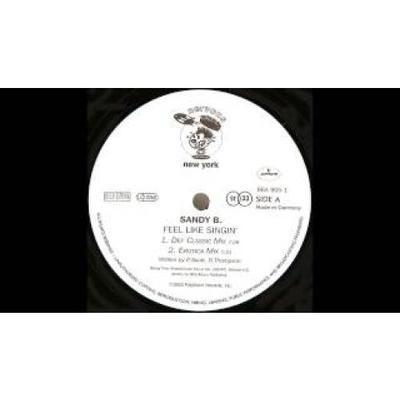 SANDY B - Feel Like Singin' (Def Classic Mix) [HQ] - SANDY B 